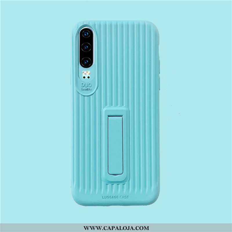 Capa Huawei P30 Fosco Masculino Amarela Antiqueda Verde, Capas Huawei P30 Soft Baratos