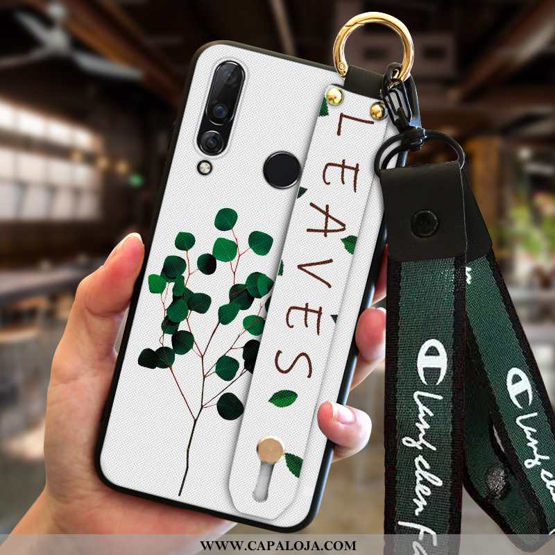 Capa Huawei P30 Lite Cordao Capas Verde Feminino, Huawei P30 Lite Tendencia Comprar