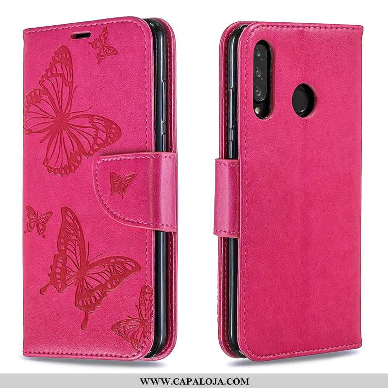 Capa Huawei P30 Lite Cordao Protetoras Feminino Capas Rosa, Huawei P30 Lite Couro Comprar