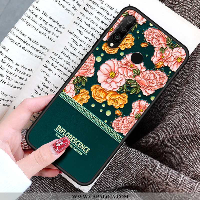 Capa Huawei P30 Lite Personalizada Coração Feminino Cases Rosa, Capas Huawei P30 Lite Criativas Prom