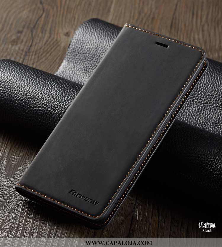 Capa Huawei P30 Lite Xl Couro Telemóvel Cases Frente E Verso Caqui, Capas Huawei P30 Lite Xl Baratos