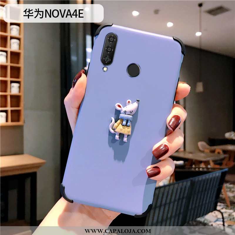 Capa Huawei P30 Lite Xl Desenho Animado Personalizado Antiqueda Telemóvel Azul, Capas Huawei P30 Lit