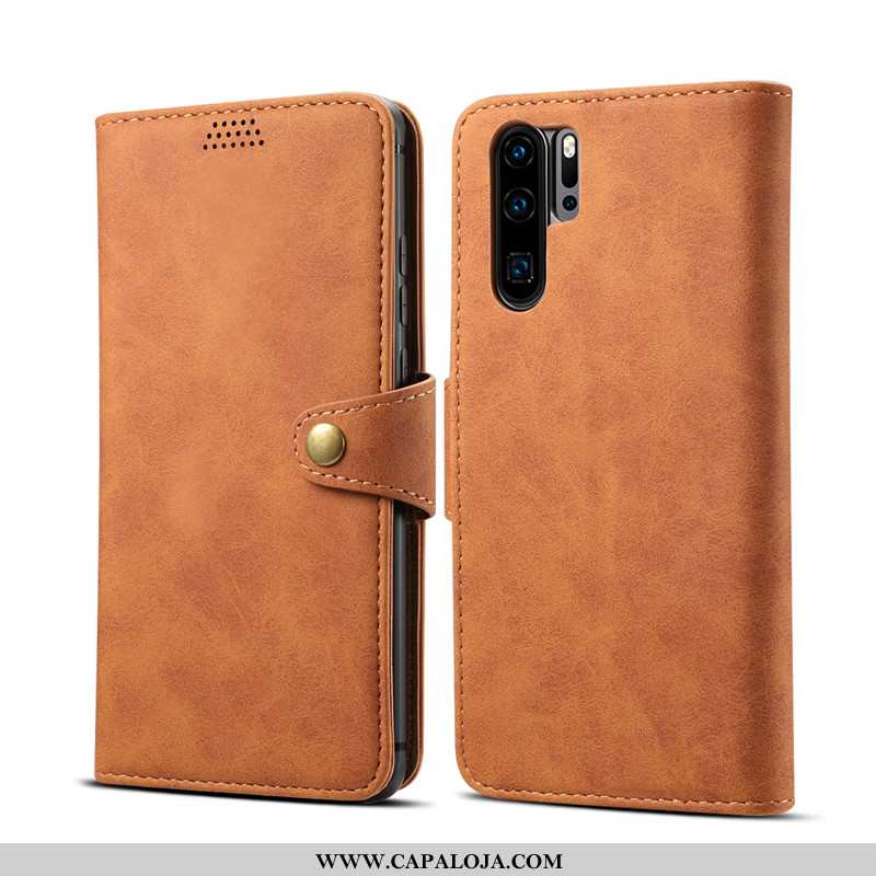 Capa Huawei P30 Pro Couro Verde Telemóvel Cover, Capas Huawei P30 Pro Carteira Promoção