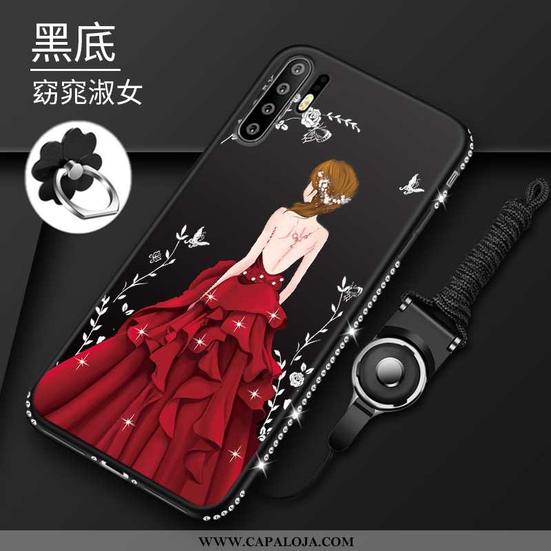 Capa Huawei P30 Pro Criativas Capas Soft Telemóvel Vermelho, Huawei P30 Pro Slim Baratas