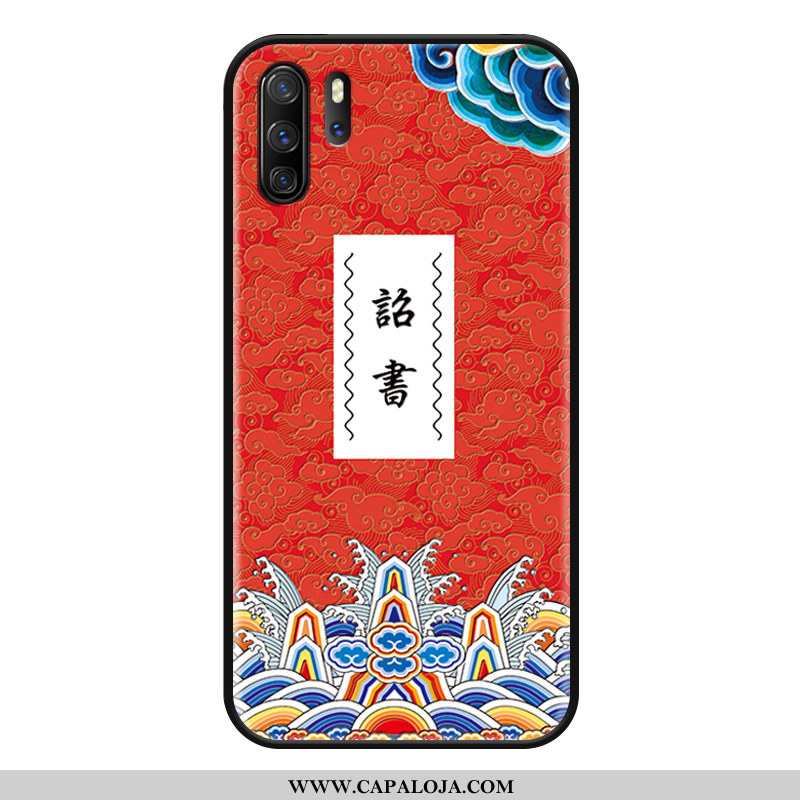 Capa Huawei P30 Pro Silicone Cases Capas Personalizada Vermelho, Huawei P30 Pro Fosco Baratos