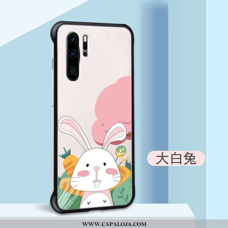 Capa Huawei P30 Pro Slim Desenho Animado Sem Telemóvel Bege, Capas Huawei P30 Pro Tendencia Baratas