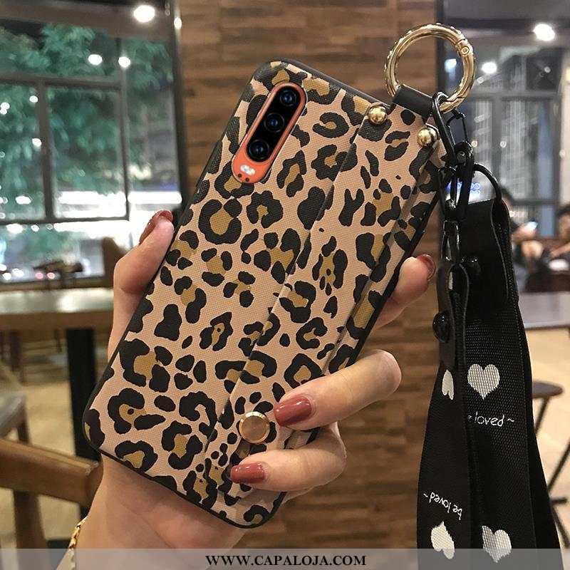 Capa Huawei P30 Protetoras Capas Tendencia Suporte Branco, Huawei P30 Cordao Baratas