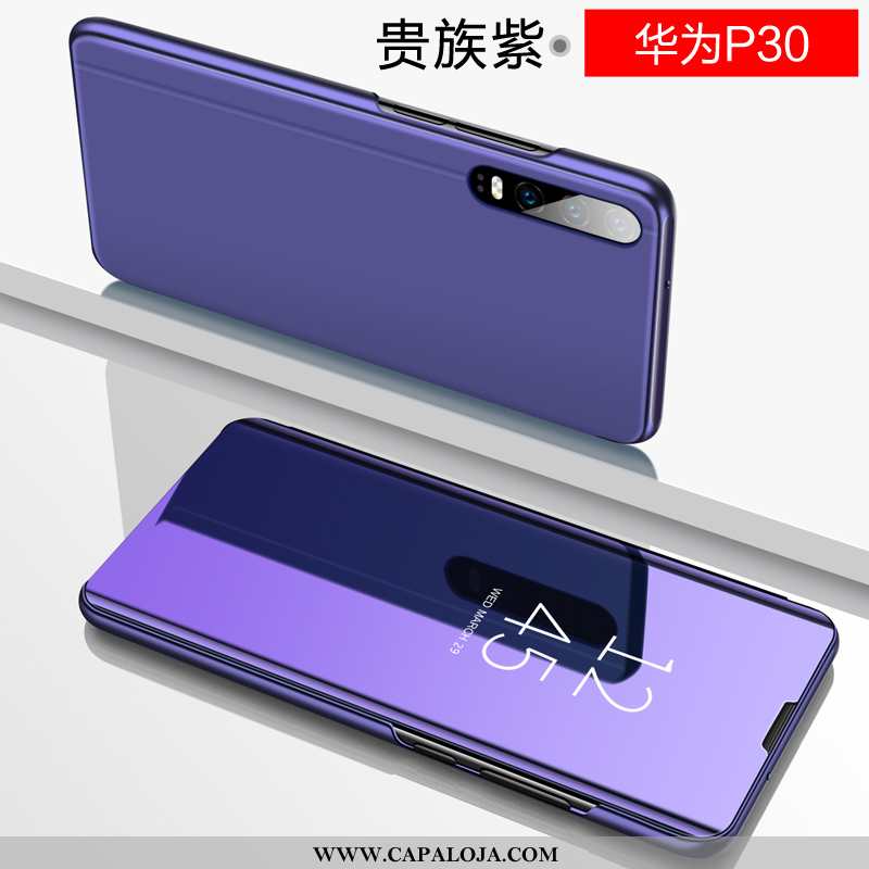 Capa Huawei P30 Protetoras Masculino Telemóvel Cases Roxo, Capas Huawei P30 Silicone Online