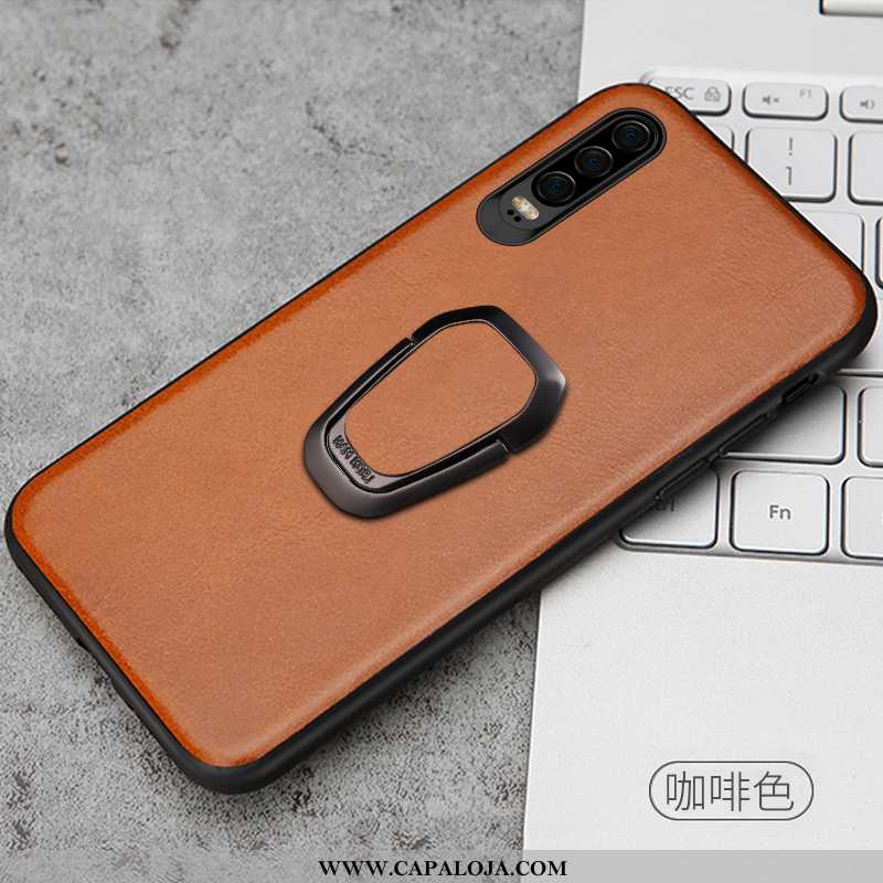 Capa Huawei P30 Protetoras Tendencia Telemóvel Marrom Castanho, Capas Huawei P30 Luxo Baratas