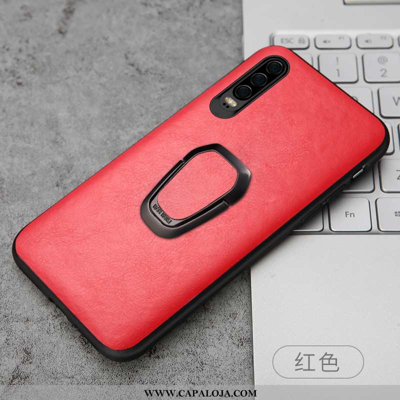 Capa Huawei P30 Protetoras Tendencia Telemóvel Marrom Castanho, Capas Huawei P30 Luxo Baratas