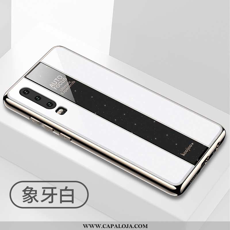 Capa Huawei P30 Soft Antiqueda Frente Branco, Capas Huawei P30 Protetoras Online