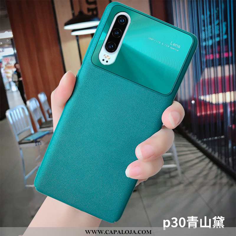 Capa Huawei P30 Tendencia Frente Protetoras Masculino Laranja, Capas Huawei P30 Super Promoção