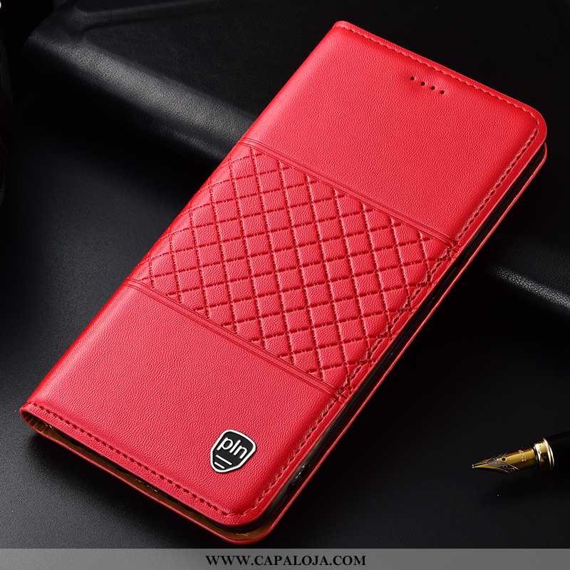 Capa Huawei P40 Couro Marrom Telemóvel Cover Castanho, Capas Huawei P40 Protetoras Baratos