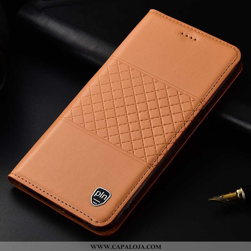 Capa Huawei P40 Couro Marrom Telemóvel Cover Castanho, Capas Huawei P40 Protetoras Baratos