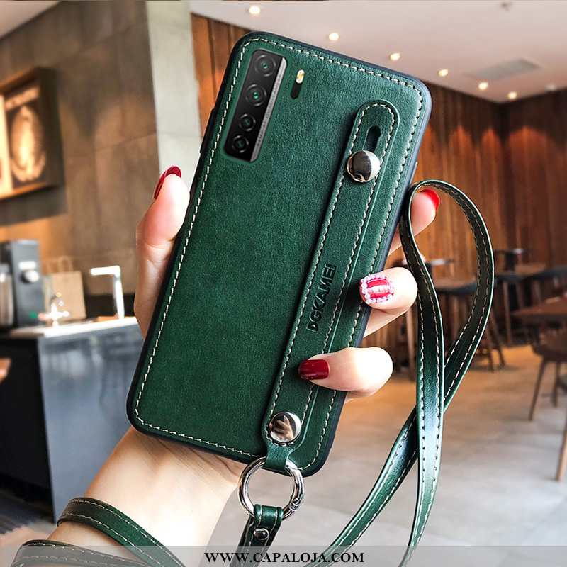 Capa Huawei P40 Lite 5g Cordao Completa Verde Nova, Capas Huawei P40 Lite 5g Criativas Venda