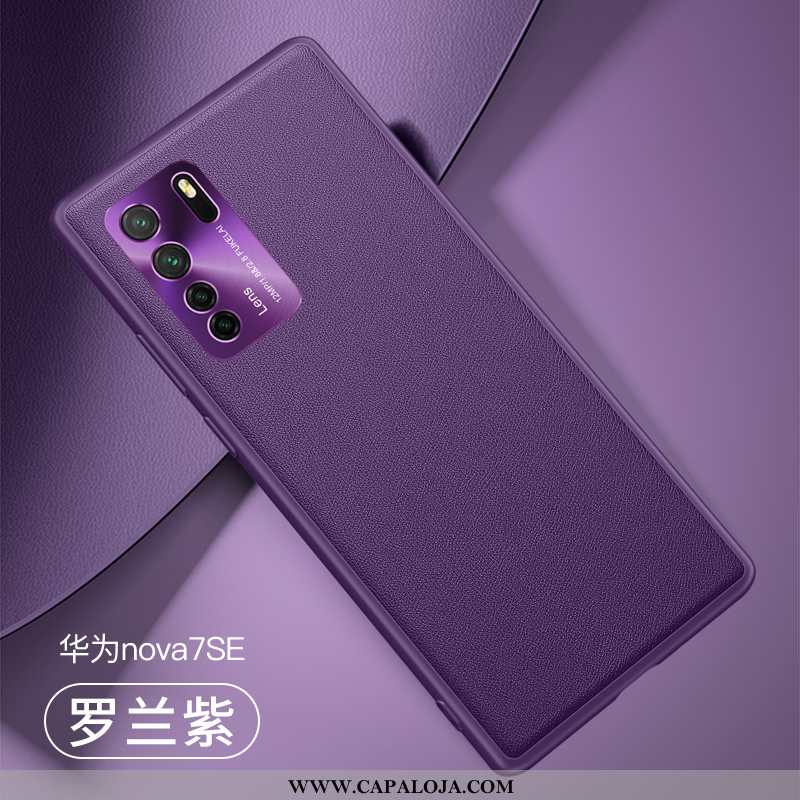 Capa Huawei P40 Lite 5g Estiloso Resistente Protetoras Metalizada Roxo, Capas Huawei P40 Lite 5g Fos