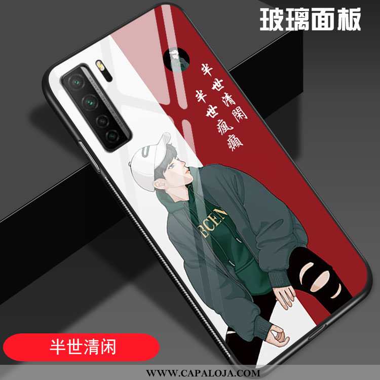 Capa Huawei P40 Lite 5g Moda Criativas Casal Tendencia Vermelho, Capas Huawei P40 Lite 5g Personaliz