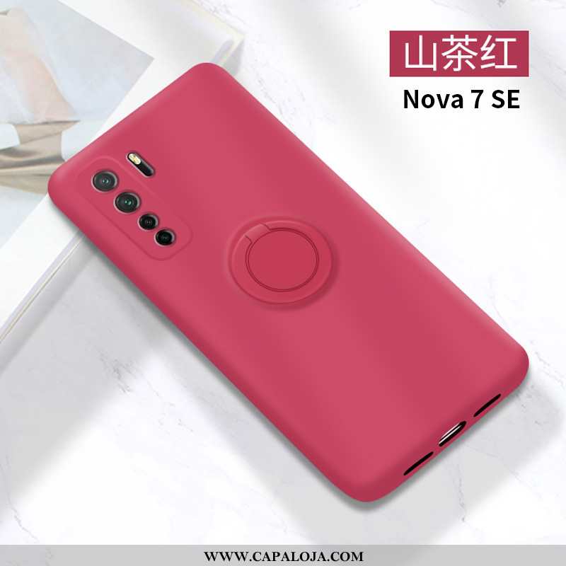 Capa Huawei P40 Lite 5g Protetoras Cases Soft Antiqueda Verde, Capas Huawei P40 Lite 5g Silicone Bar