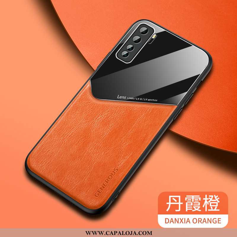 Capa Huawei P40 Lite 5g Silicone Tendencia Laranja Capas, Huawei P40 Lite 5g Couro Comprar