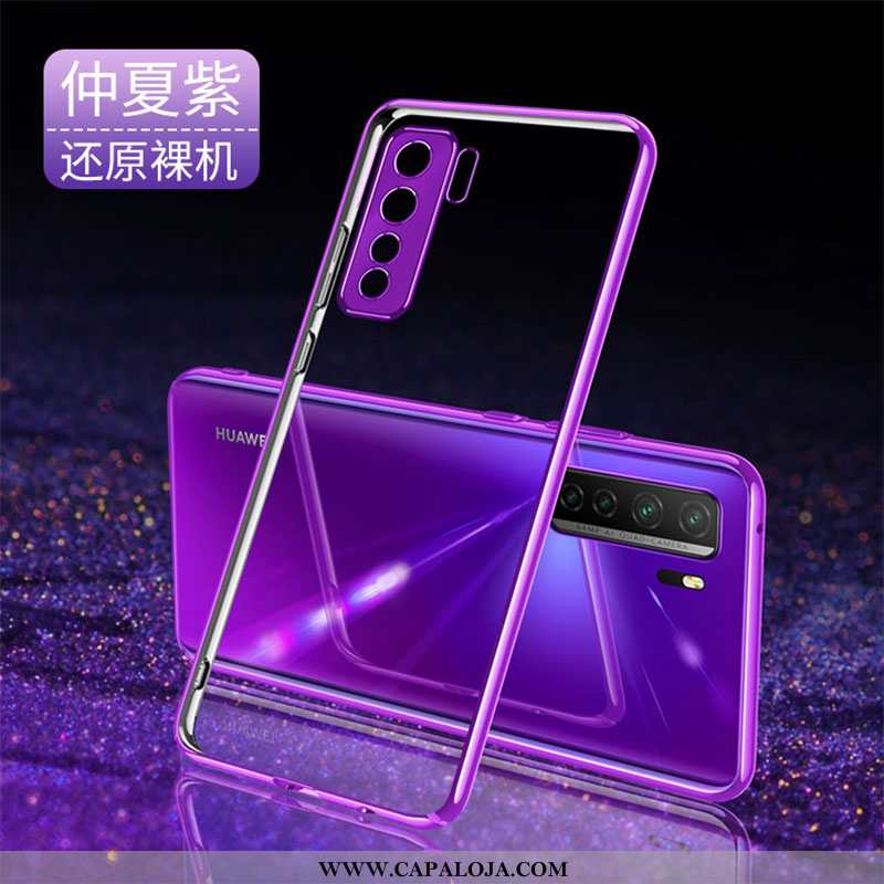 Capa Huawei P40 Lite 5g Slim Capas Antiqueda Silicone Roxo, Huawei P40 Lite 5g Soft Comprar