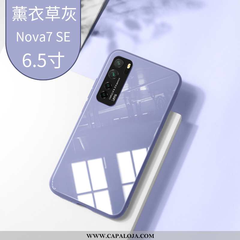 Capa Huawei P40 Lite 5g Slim Vidro Malha Masculino Cinza, Capas Huawei P40 Lite 5g Tendencia Baratos