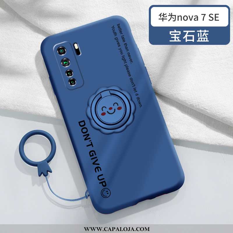 Capa Huawei P40 Lite 5g Super Cases Azul Soft, Capas Huawei P40 Lite 5g Protetoras Baratas