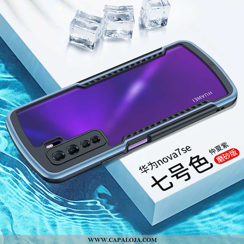 Capa Huawei P40 Lite 5g Tendencia Preto Masculino Silicone, Capas Huawei P40 Lite 5g Protetoras Prom