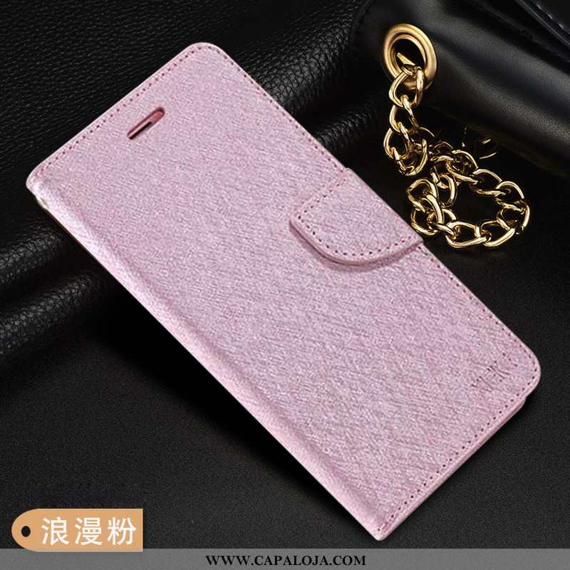 Capa Huawei P40 Lite Cordao Primavera Moda Cover Vermelho, Capas Huawei P40 Lite Couro Genuíno Barat