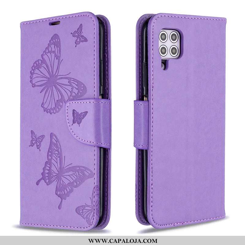 Capa Huawei P40 Lite Couro Cases Cordao Gravata Roxo, Capas Huawei P40 Lite Protetoras Online