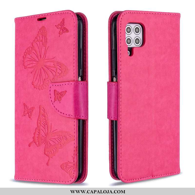 Capa Huawei P40 Lite Couro Cases Cordao Gravata Roxo, Capas Huawei P40 Lite Protetoras Online