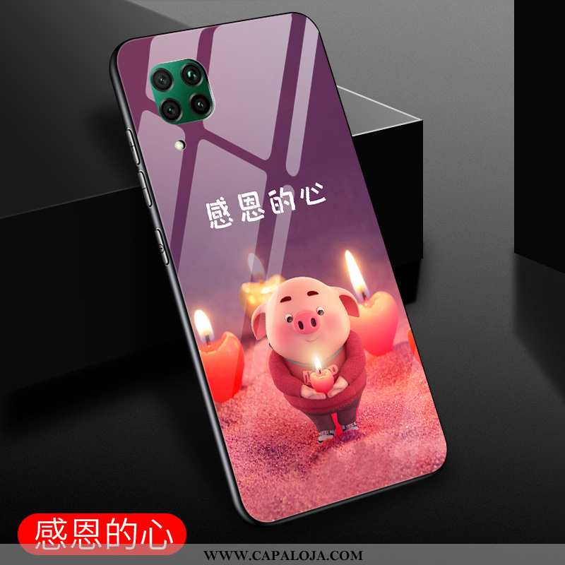 Capa Huawei P40 Lite Criativas Capas Masculino Personalizado Roxo, Huawei P40 Lite Protetoras Barato