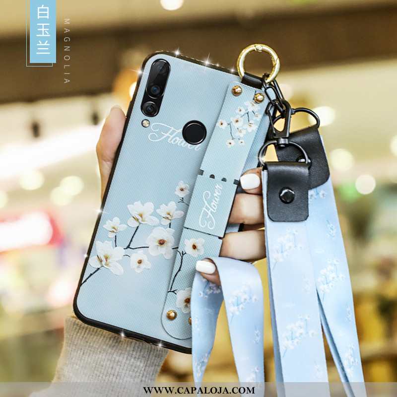 Capa Huawei P40 Lite E Silicone Vermelha Completa Malha Branco, Capas Huawei P40 Lite E Moda Comprar