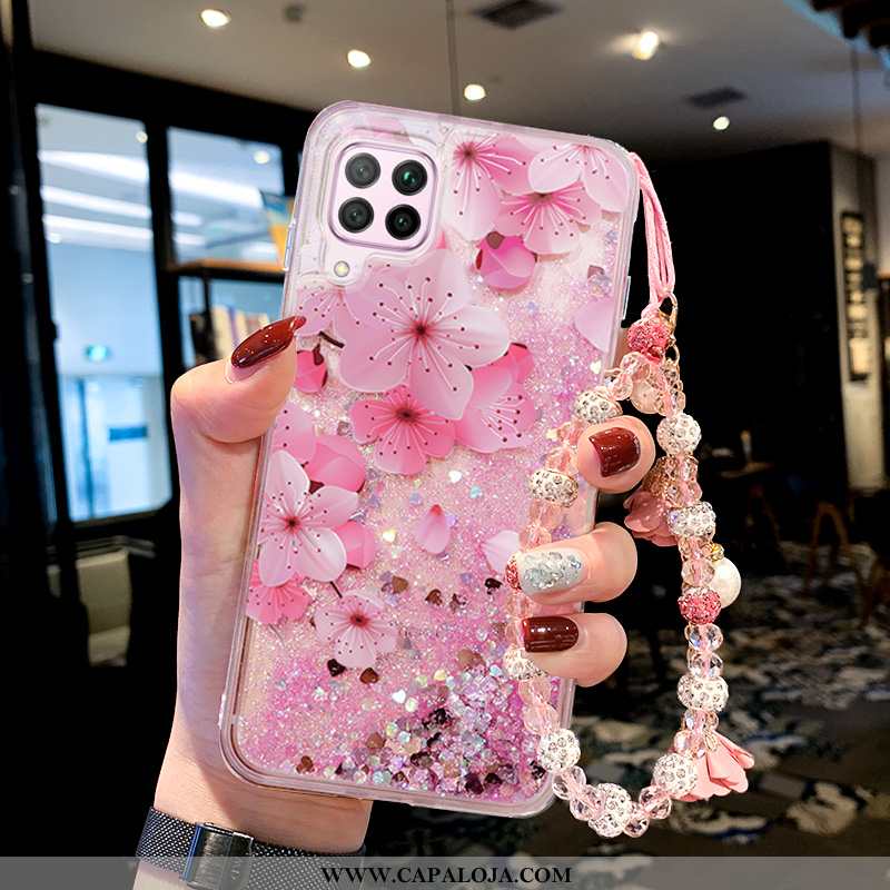 Capa Huawei P40 Lite Soft Completa Telemóvel Antiqueda Rosa, Capas Huawei P40 Lite Promoção