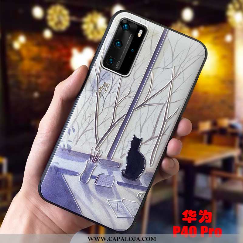 Capa Huawei P40 Pro Criativas Capas Novas Tendencia Roxo, Huawei P40 Pro Desenho Animado Baratas