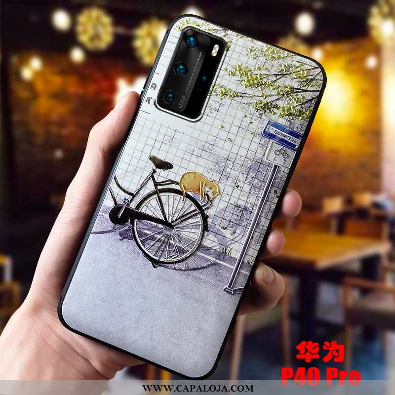 Capa Huawei P40 Pro Criativas Capas Novas Tendencia Roxo, Huawei P40 Pro Desenho Animado Baratas