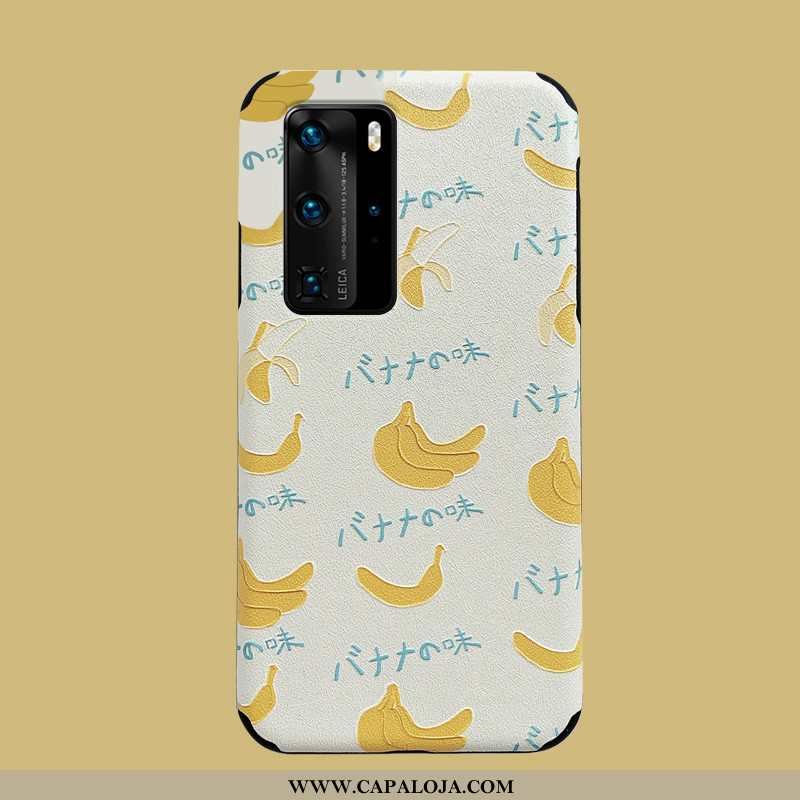 Capa Huawei P40 Pro Fosco Amarelo Casal Novas, Capas Huawei P40 Pro Soft Comprar