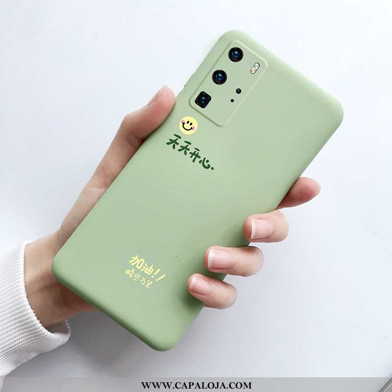 Capa Huawei P40 Pro Slim Masculino Telemóvel Super Verde, Capas Huawei P40 Pro Tendencia Barato