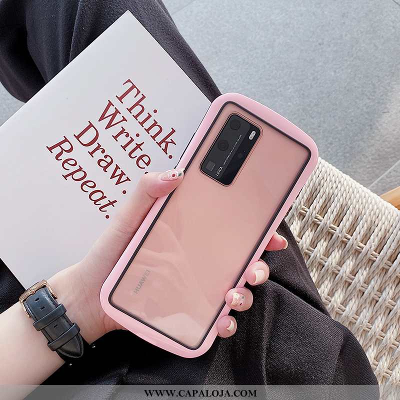 Capa Huawei P40 Pro Soft Capas Calor Cases Vermelho, Huawei P40 Pro Super Baratos