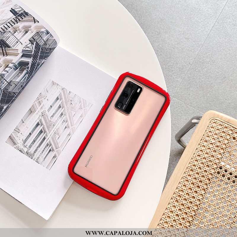 Capa Huawei P40 Pro Soft Capas Calor Cases Vermelho, Huawei P40 Pro Super Baratos