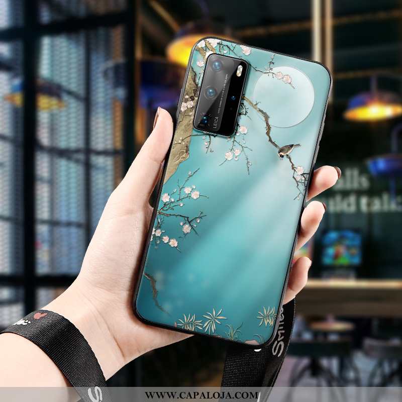 Capa Huawei P40 Pro Soft De Grau Masculino Midi Verde, Capas Huawei P40 Pro Protetoras Baratos