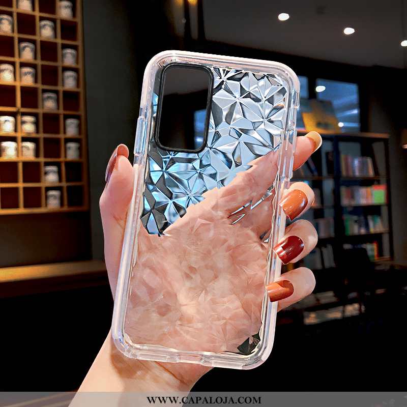 Capa Huawei P40 Pro Transparente Capas Completa Vermelha Rosa, Huawei P40 Pro Tendencia Comprar