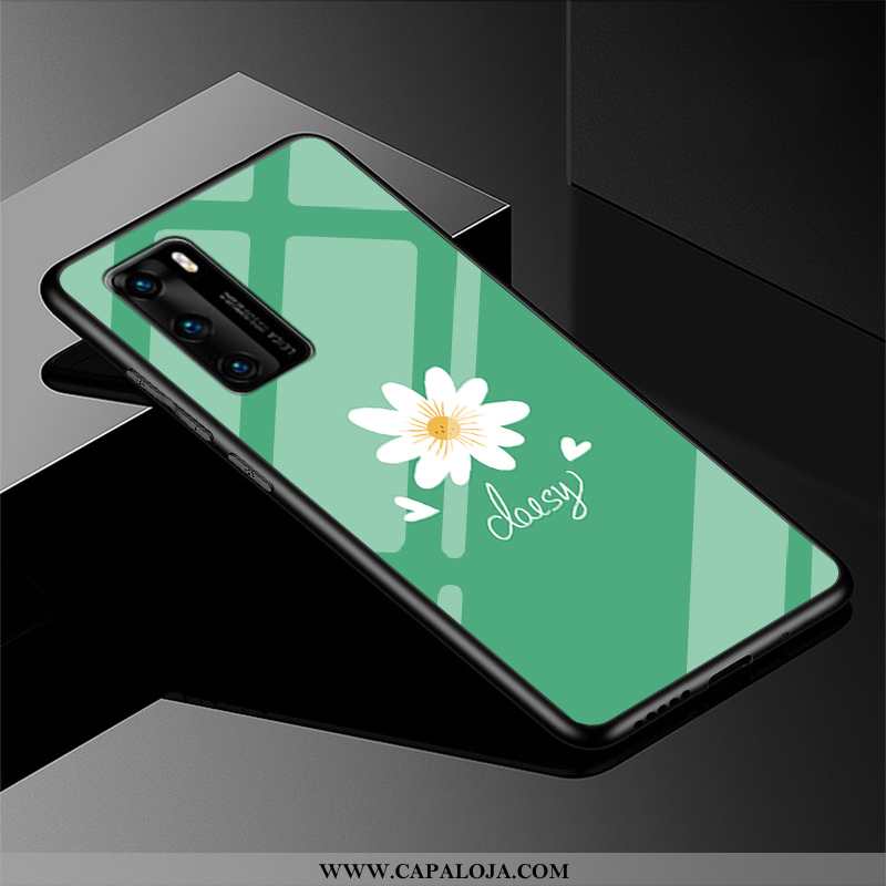 Capa Huawei P40 Protetoras Verde Capas Antiqueda, Huawei P40 Silicone Promoção