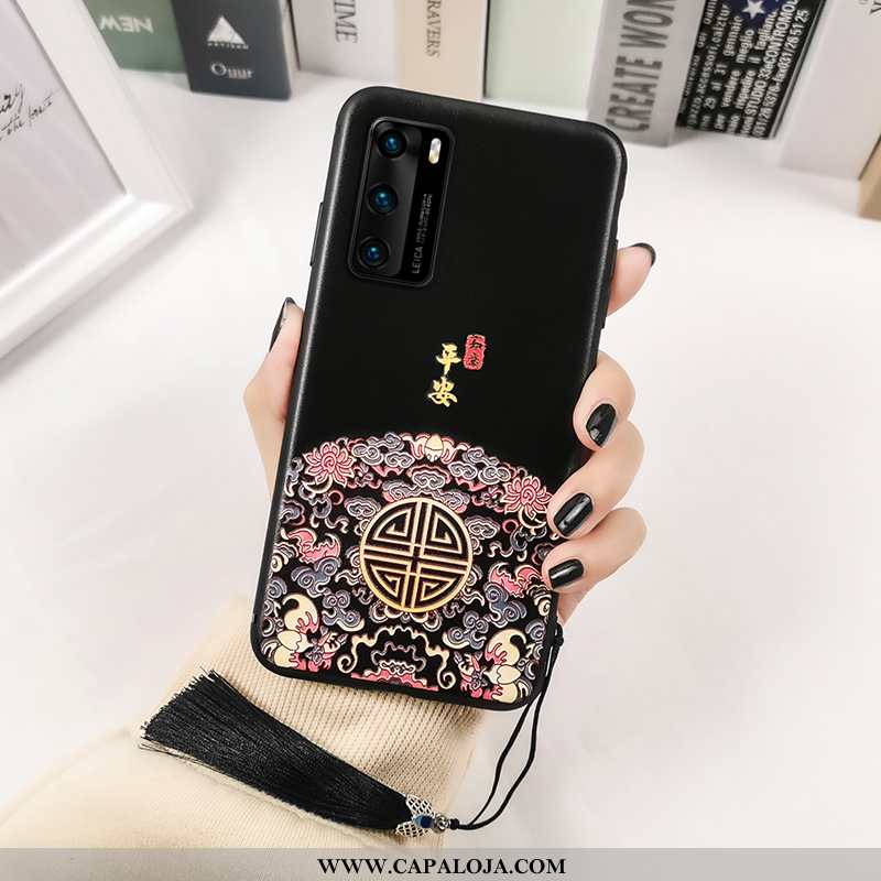 Capa Huawei P40 Soft Cases Telemóvel Feminino Vermelho, Capas Huawei P40 Protetoras Venda