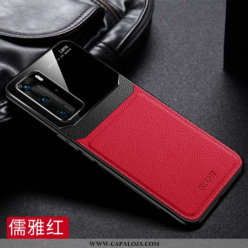 Capa Huawei P40 Super Antiqueda Slim Masculino Vermelho, Capas Huawei P40 Protetoras Comprar