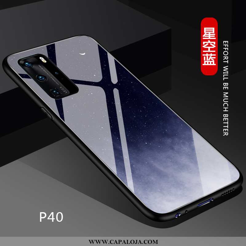 Capa Huawei P40 Super Soft Vidro Masculino Preto, Capas Huawei P40 Protetoras Online