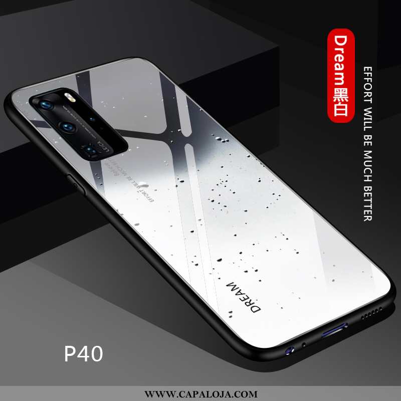 Capa Huawei P40 Super Soft Vidro Masculino Preto, Capas Huawei P40 Protetoras Online