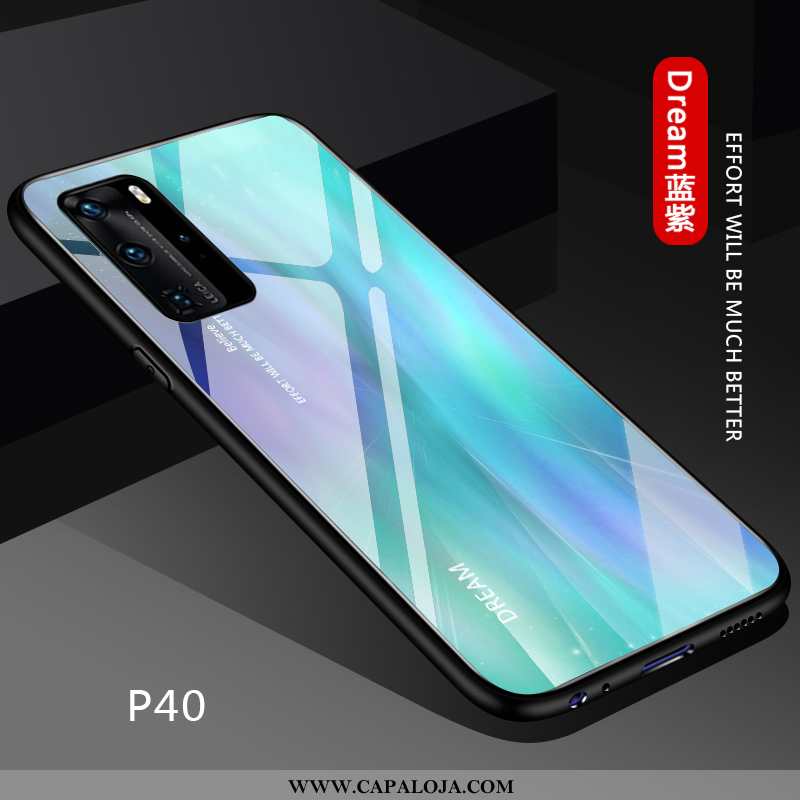 Capa Huawei P40 Super Soft Vidro Masculino Preto, Capas Huawei P40 Protetoras Online