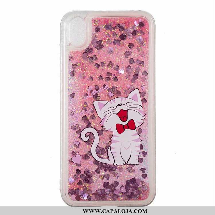 Capa Huawei Y5 2020 Cordao Telemóvel Tendencia Rosa, Capas Huawei Y5 2020 Criativas Comprar