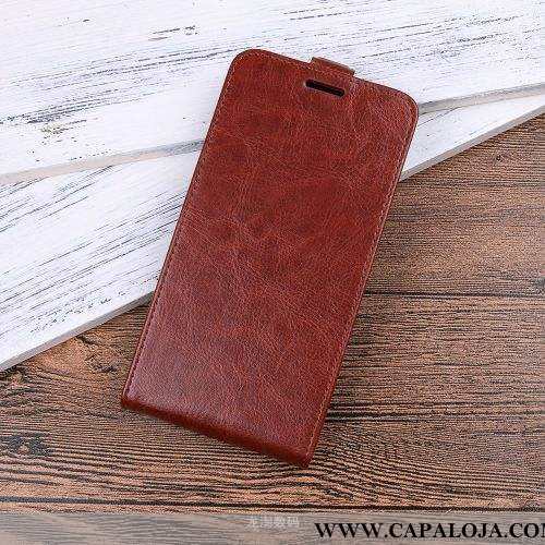 Capa Huawei Y5 2020 Couro Cover Capas Vermelha Vermelho, Huawei Y5 2020 Antiqueda Promoção