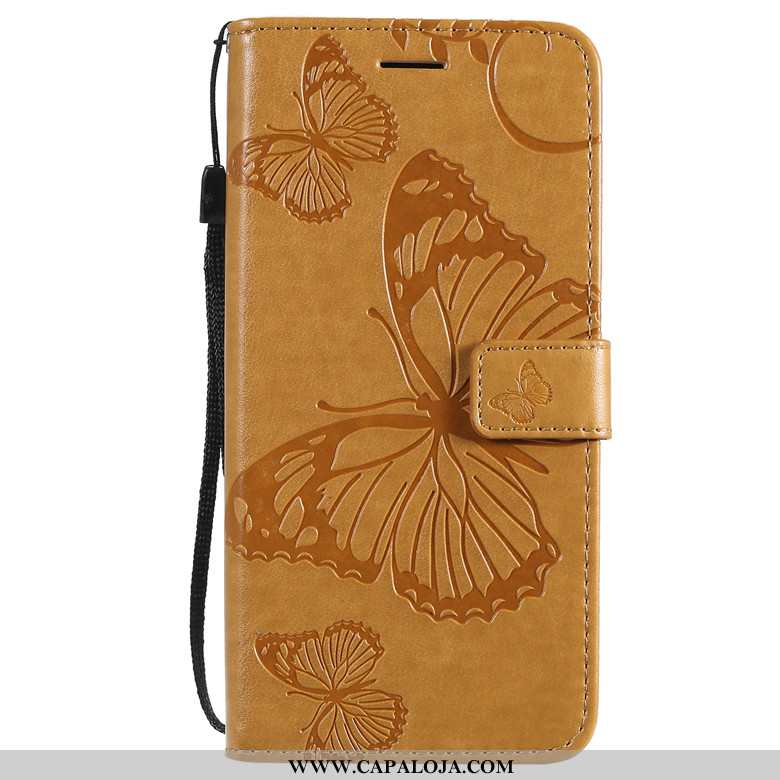 Capa Huawei Y5p Couro Capas Cordao Laranja, Huawei Y5p Tendencia Barato